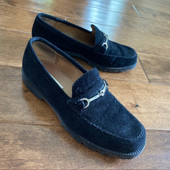 Ann Taylor Shoes - Ann Taylor | Black Suede Loafers